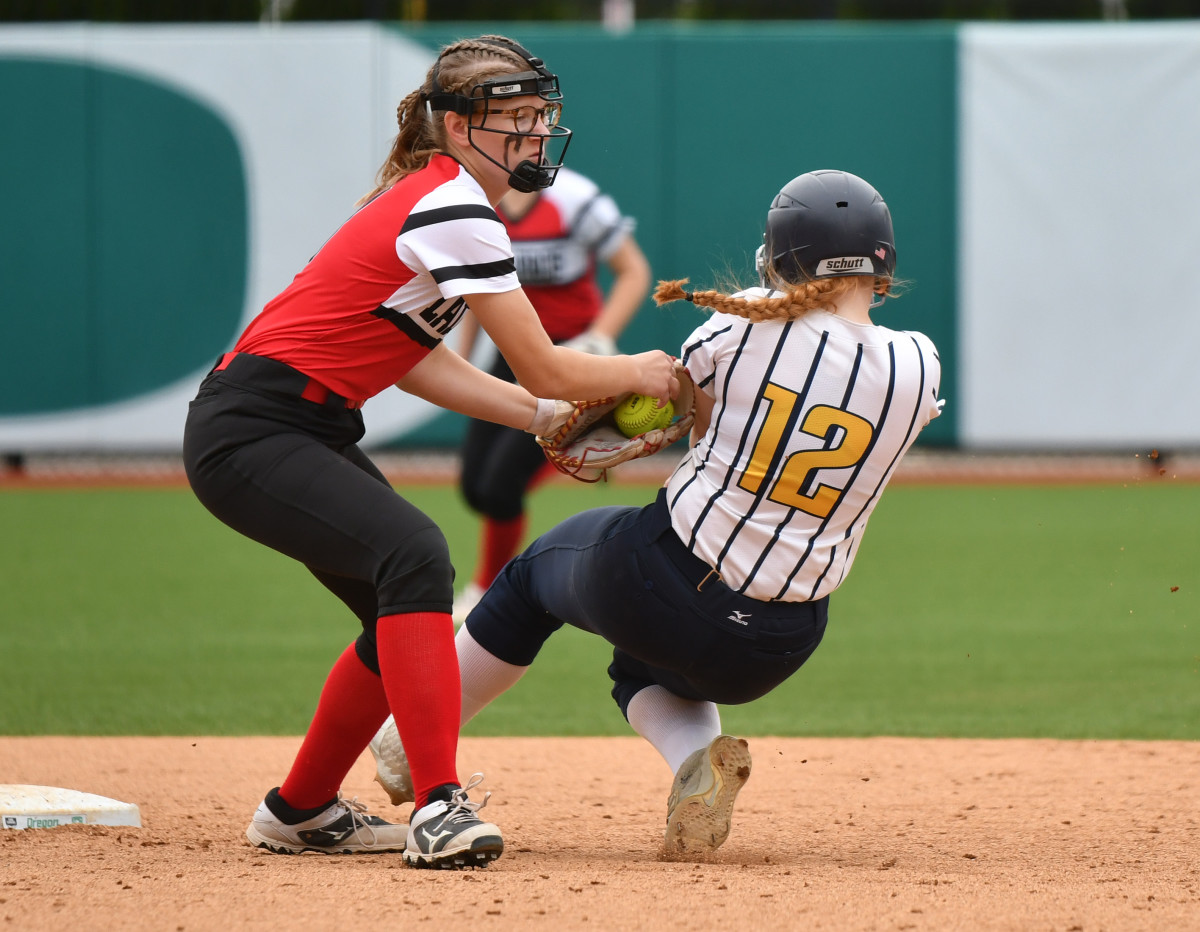 Lakeview Grant Union 2A:1A softball final Taylor Balkom 29